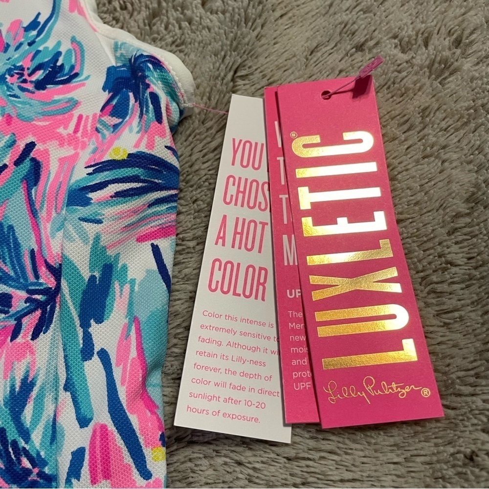 Lilly Pulitzer X Meryl Luxletic Dania Ravello Blue Dress NWT - Picture 5 of 12